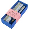 Set Goldbuch Stiloso Stift & Mäppchen Secret Garden Blue