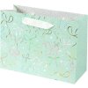 Tasca regalo Goldbuch Ribboné verde menta 18x10 cm