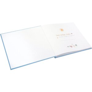 Quaderno per neonato Goldbuch Wolkenpoesie blu 24x22 cm