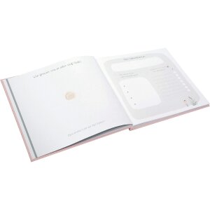 Diario per neonati Goldbuch Wolkenpoesie rosa 24x22 cm