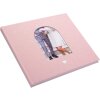 Libro degli ospiti Goldbuch Momento di cuore rosa 24x22 cm