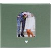 Album degli ospiti Herzensmoment Artischocke 24x22 cm, bianco, grande