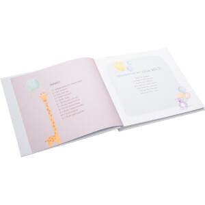 Goldbuch Babytagebuch Hoch hinaus! 24x22 cm, 100 illustrierte Seiten