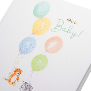 Goldbuch Babytagebuch Hoch hinaus! 24x22 cm, 100 illustrierte Seiten