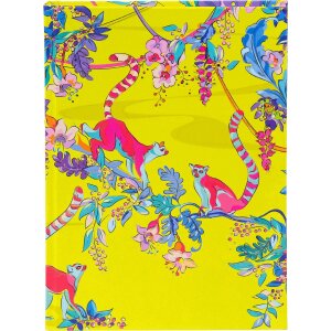 Goldbuch Notizbuch Wild Life Lemurs 15x22 cm, Gold, DIN A5