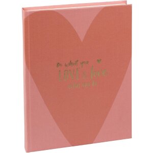 Goldbuch Notizbuch love what you do 15x22 cm...