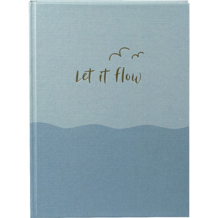 Notebook Goldbuch let if flow 15x22 cm 200 pagine 100g/m² finitura oro