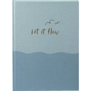 Goldbuch Notizbuch let if flow 15x22 cm 200 Seiten...