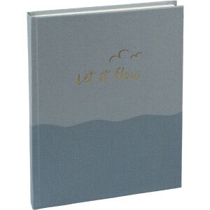 Goldbuch Notizbuch let if flow 15x22 cm 200 Seiten...