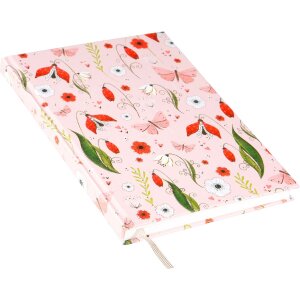 Notebook Goldbuch Secret Garden rosa 15x22 cm con 200 pagine bianche