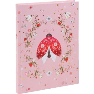 Goldbuch Notizbuch Secret Garden Ornamental Bug 15x22 cm...