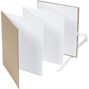 Goldbuch Leporello Summertime maple 15x19 cm Leinenfotoalbum warmes Maple Design