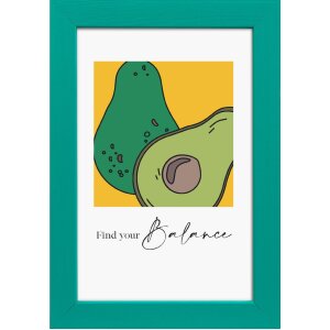 Cornice per foto Goldbuch Lunaro 10x15 cm verde con vetro...