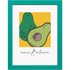 Cornice per foto Goldbuch Lunaro 15x20 cm Verde con vetro...