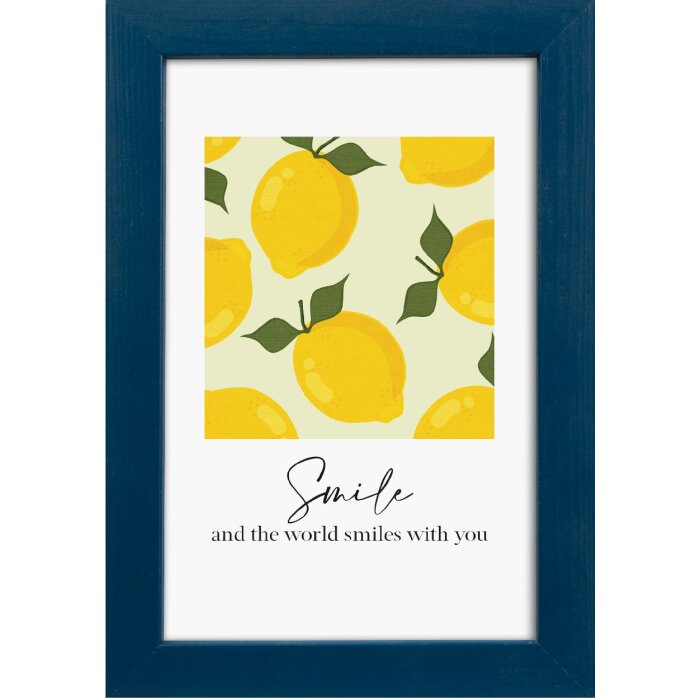 Cornice per foto Goldbuch Lunaro indigo 10x15 cm con vetro normale