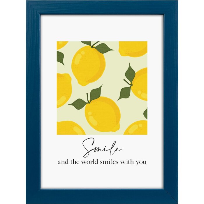 Cornice per foto Goldbuch Lunaro indigo 13x18 cm con vetro normale