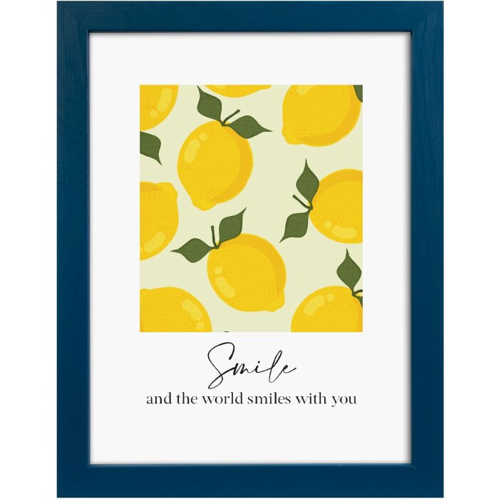 Cornice per foto Goldbuch Lunaro indigo 15x20 cm con vetro normale