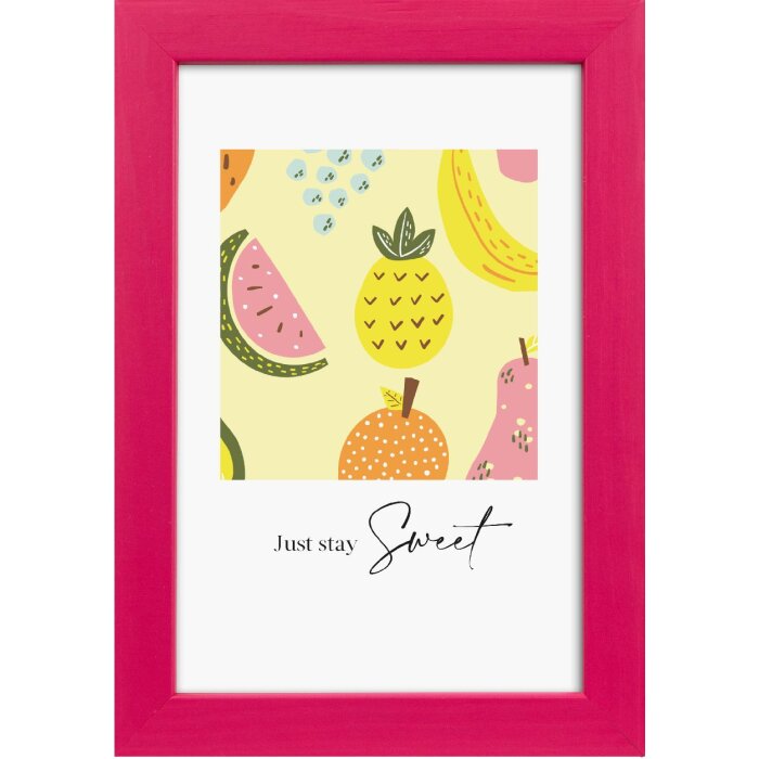 Cornice per foto Goldbuch Lunaro rosa 10x15 cm con vetro normale