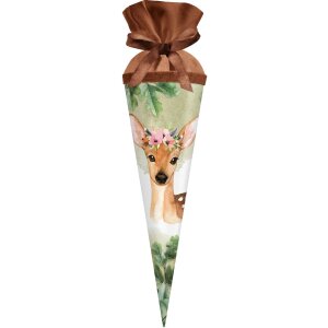 Tasca per fratelli Rehkitz 35x11 cm con chiusura in feltro Goldbuch