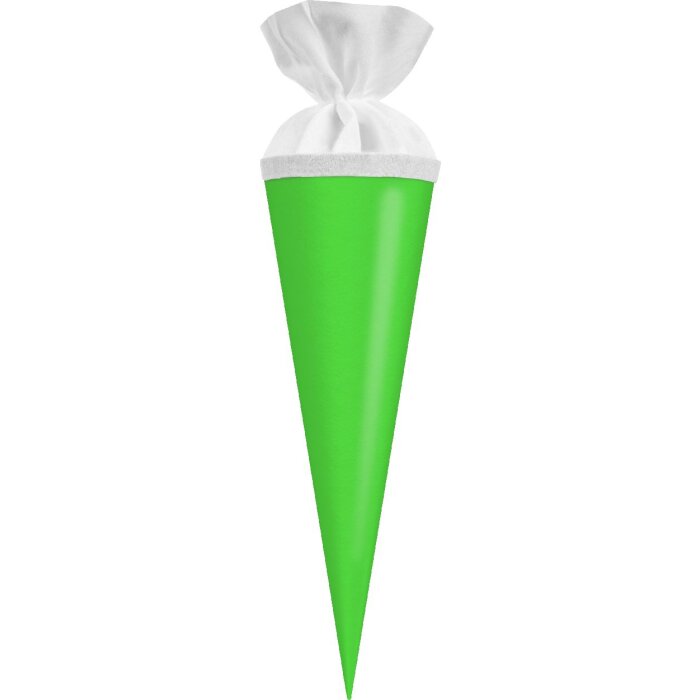 Tasca per fratelli Goldbuch con chiusura in feltro verde neone 10x30 cm