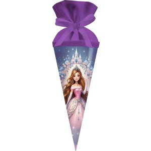 Borsa Goldbuch Principessa Splendore Stellare 50 cm diametro, chiusura a pelliccia colorata