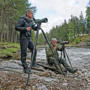 Spotting Scope Kowa TSN-66A con lente in cristallo fluorite da 66 mm, impermeabile e riempito di azoto