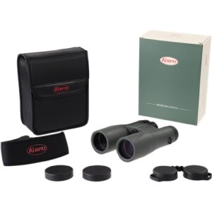 Binocolo Kowa SVII 10x42 Nero, con custodia in gomma e rivestimento KR