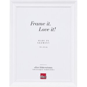 Cornice per foto in legno massiccio Effect Spiegel Profil 2420 5 colori nero bianco grigio chiaro grigio marrone chiaro 7x10 fino a 70x100 cm