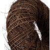 Corona da decorazione Clayre & Eef in rattan marrone Ø 60x18 cm naturale per porta parete tavolo