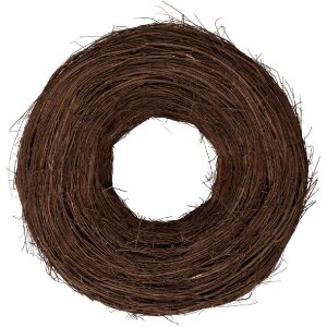 Corona decorativa in rattan Clayre & Eef marrone...