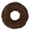 Corona decorativa in rattan Clayre & Eef marrone Ø 60x18 cm rustica per porta parete tavolo