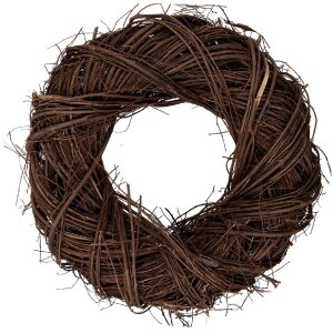 Coroncino decorativo in rattan Clayre & Eef Marrone...