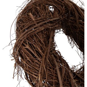 Coroncino decorativo in rattan Clayre & Eef Marrone...