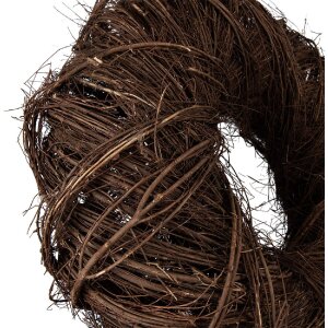 Corona decorativa in rattan Clayre & Eef Marrone...