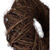 Corona decorativa in rattan Clayre & Eef Marrone Ø 50x13 cm rustica per porta parete tavolo