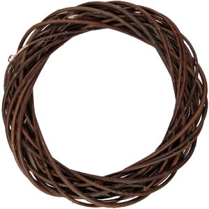 Corona in rattan marrone Clayre & Eef Ø 40x7...