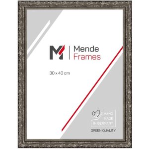 Cornice per foto Barocca MendeFrames H530 Argento 25x38...