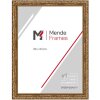 Cornice per foto Barocca MendeFrames H530 in legno vero 2,8 cm Bianco Nero Oro Argento 13x18 fino a 50x70 cm