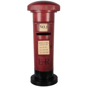 Cassetta postale Clayre & Eef 5Y1408 Ø 36x86...