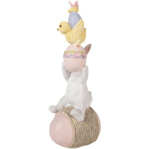Decorazione con coniglietto su uovo Clayre & Eef...