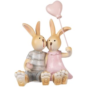 Decorazione coniglietto Clayre & Eef 6PR5981 8x6x10...