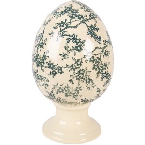 Uovo decorativo su piede Clayre & Eef Giallo-Verde...