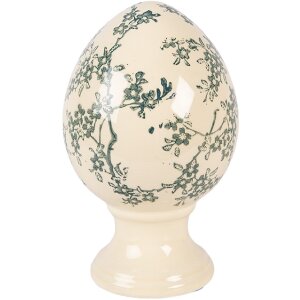 Decorazione Uovo su Piedistallo Clayre & Eef...