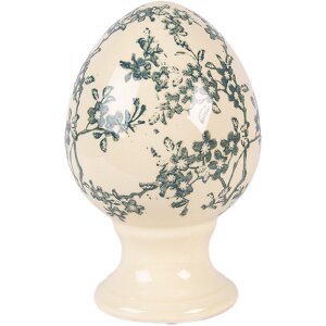 Decorazione uovo su piedistallo Clayre & Eef...