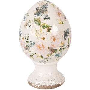 Decorazione uovo su piedistallo Clayre & Eef Ø...
