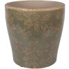 Vaso da fiori in ceramica Clayre & Eef 6CE2410XL Marrone Ø 18x17 cm
