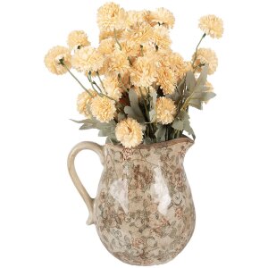 Decorazione canna Clayre & Eef 6CE2413L 20x16x20 cm beige con toni di verde