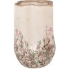Vaso in ceramica Clayre & Eef 6CE2416S Beige-verde Ø 16 cm x 24 cm
