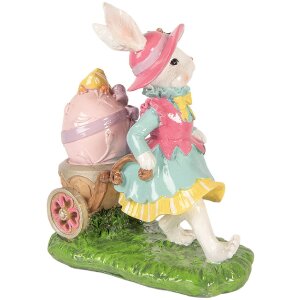 Decorazione con coniglio Clayre & Eef Bianco-Verde...