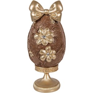 Decorazione a forma di uovo Clayre & Eef 10x9x21 cm...
